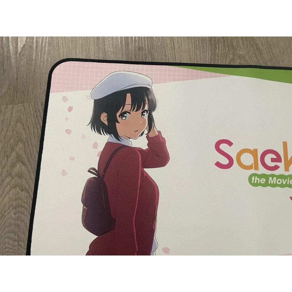 Weiss Schwarz Saekano Finale Megumi‎ Kato Playmat TCG Card Game Desk Mat Promo